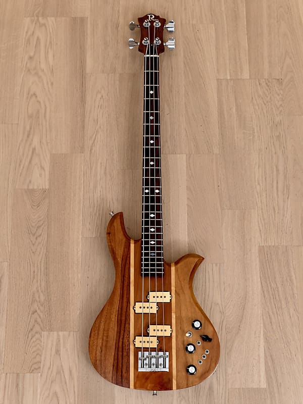 1980 B.C. Rich Eagle Bass, Koa Neck Through Vintage USA-Made Bass