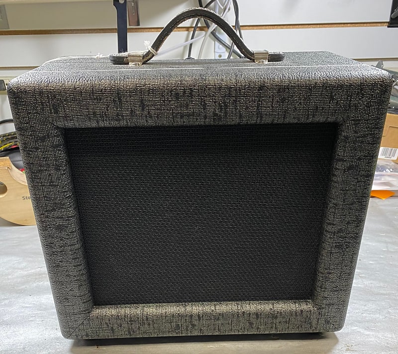 Handmade Fender Style Champ Amp 5F1 2010s Grey | Reverb