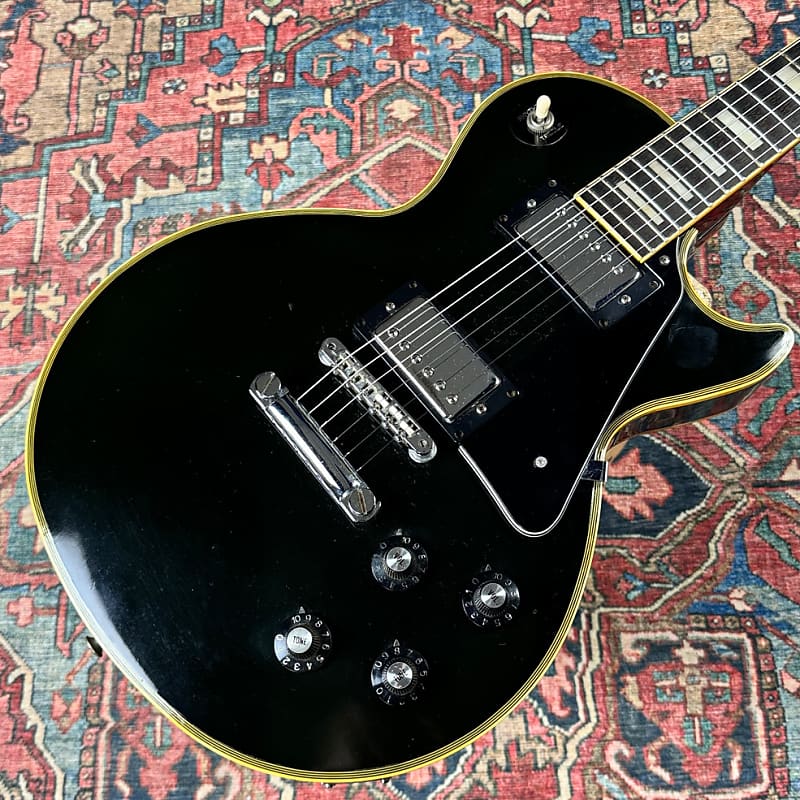 Yamaha SL430 Guitar, Studio Lord, Ebony, MIJ 1977, Excellent