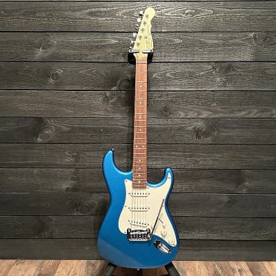 G&L USA Fullerton Deluxe Legacy Blue Electric Guitar image 13