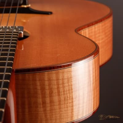 2007 Blanchard Archtop, Maple/Spruce image 7
