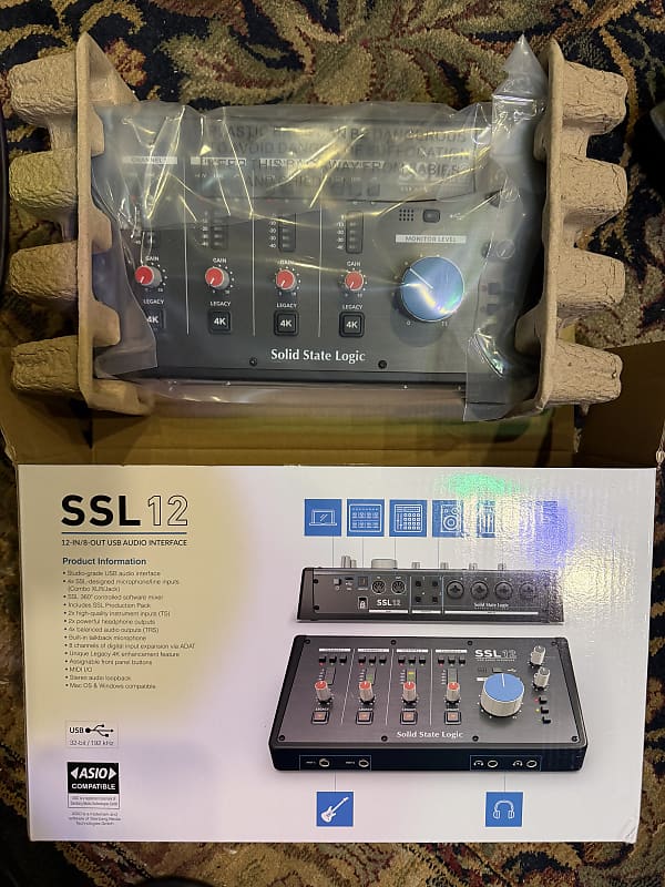 Solid State Logic SSL 12 12-Channel USB Audio Interface | Reverb