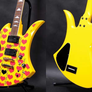 Fernandes Burny MG145S MG-145S HY Heart Yellow X-Japan 'hide