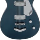 Gretsch G5260 Electromatic Jet Baritone Electric Guitar Jade Grey Metallic w/ V-Stoptail