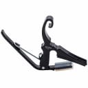 New Kyser KGDB Quick Change Drop-D Acoustic Guitar Capo, Black - Made in the USA - Free Shipping