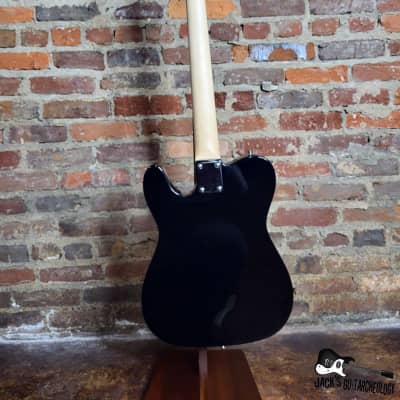Nashville Guitar Works NGW125BK T-Style Electric Guitar w/ Maple Fretboard (Black Finish) image 13
