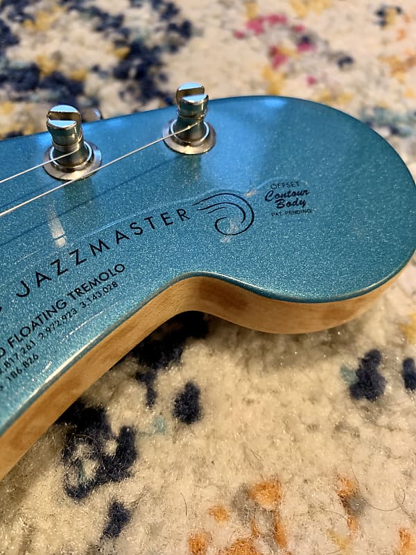 Fender 351 Ocean Turquoise thin médiator