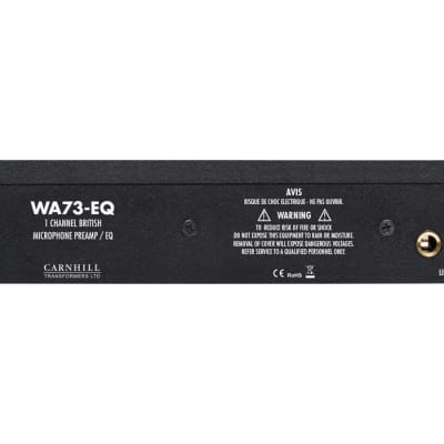 Warm Audio WA-73 EQ 1-channel Birtish Style Microphone Preamp & Equalizer WA73EQ image 2