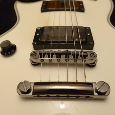ESP Eclipse II Artist Owned! White RARE Left Hand LH Lefty Gotoh EMG James Hetfield Het Set image 3