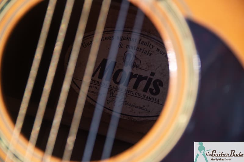 希少なサンバースト！Morris モーリス W-40 □ エレアコ仕様