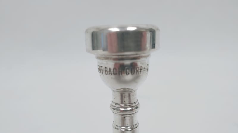 Vintage Vincent Bach Corp. 7 (no letter) Trumpet Mouthpiece