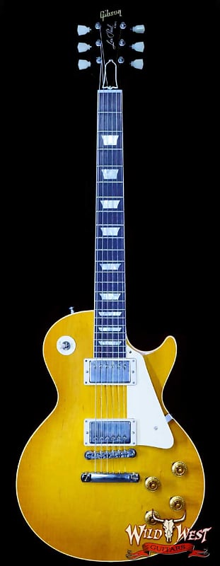 Gibson Custom Shop 1958 Les Paul Standard Reissue Lemon Burst 8.50 LBS image 1