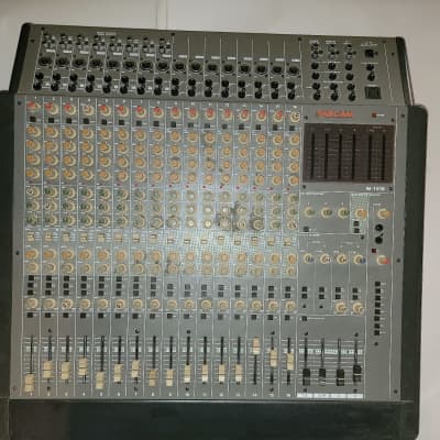 Vintage TASCAM M-1516 4bus 16ch Analog Mixer 1990s | Reverb