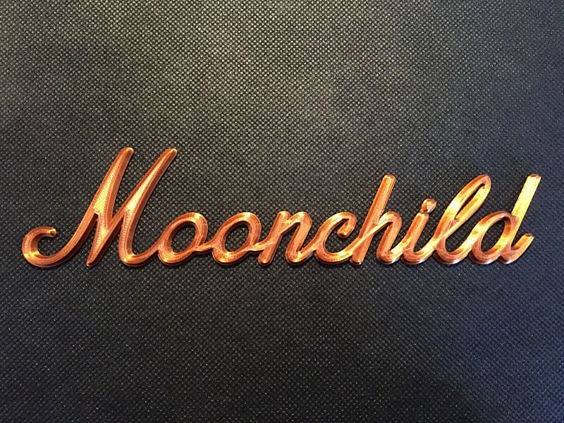 Custom Guitar Amp Cab Badge Emblem [Large] Reverb