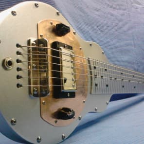 Fouke Industrial Guitars ElectraSlide Custom Lap Steel Guitar 2016 Aluminum image 4