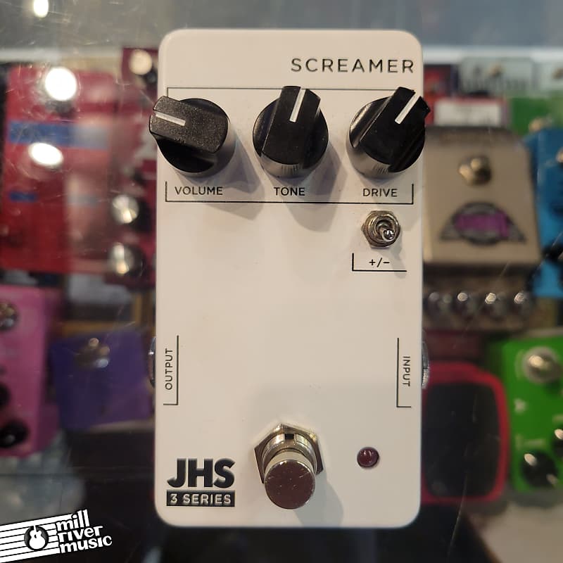 JHS 3 Series Screamer Overdrive Effects Pedal Used