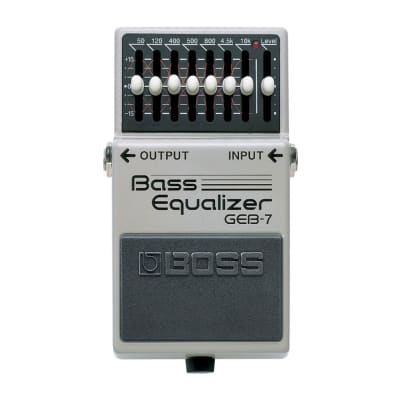 Boss GEB-7 7-Band Graphic Bass Equalizer Pedal image 1