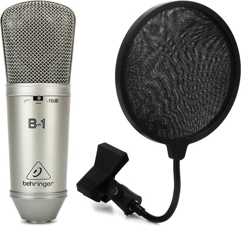 Behringer B-1 Large-diaphragm Condenser Microphone Bundle | Reverb