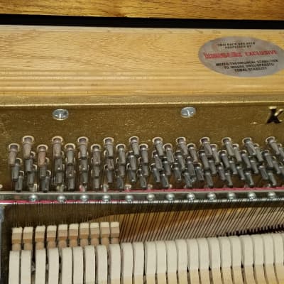 Kimball  Pecan Console Piano image 8