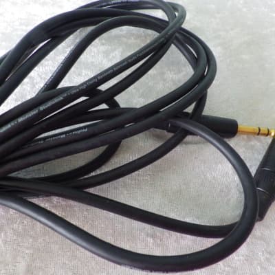7 cable lot Mogami mic 20' 18' instrument Pro-Link Monster Cable Neutrik XLR heavy duty power cord 1/4" straight connectors image 2