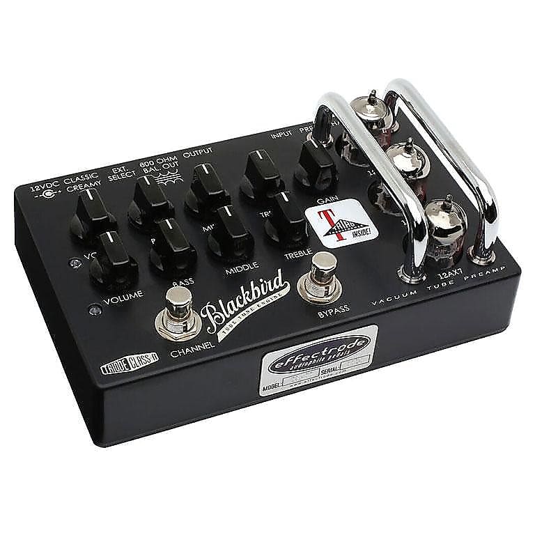 ギター Effectrode Blackbird SR-71 Blackbird Vacuum Tube Preamp for guitar - Effectrode