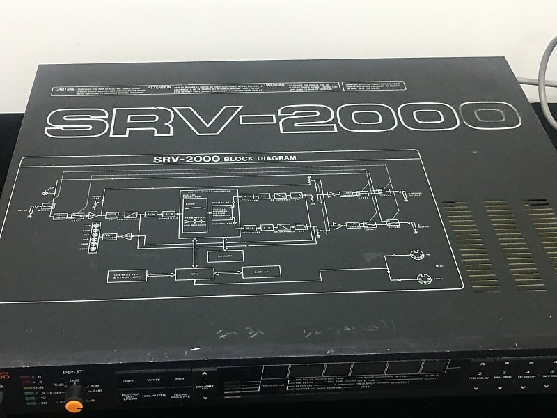 Roland SRV-2000 MIDI Digital Reverb | Reverb Canada