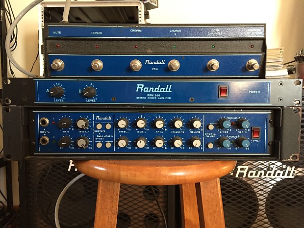 Randall RRM 2-80, RGP 1000 and FS 6
