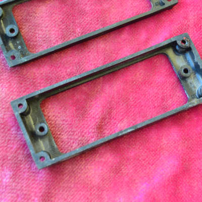 Vintage 1960's Epiphone Mini PAF pickup ring set - Sheraton, Coronet, Crestwood,Humbucker image 13