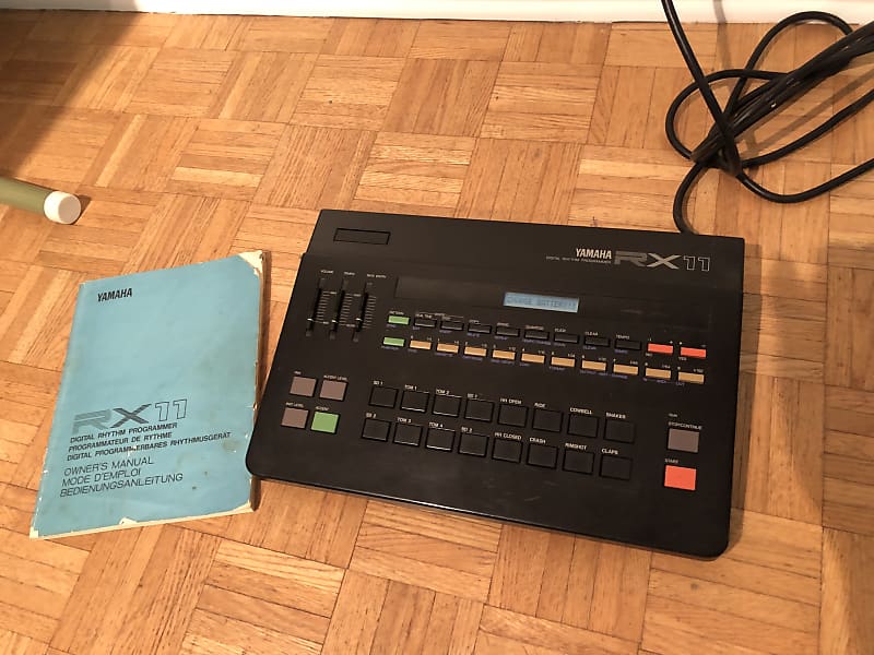 Yamaha RX11 Digital Rhythm Programmer 1984 - Black image 1