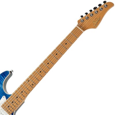 Suhr Guitars Core Line Series Standard Plus (Trans Blue/Roasted Maple) [Weight3.43kg] image 6