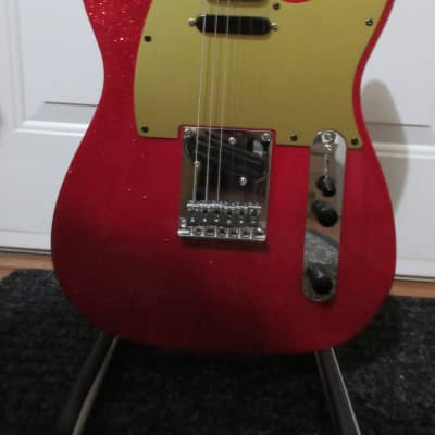 ~Cashified~ Fender Squier Red Sparkle Telecaster  w/Bridge HumBucker image 6