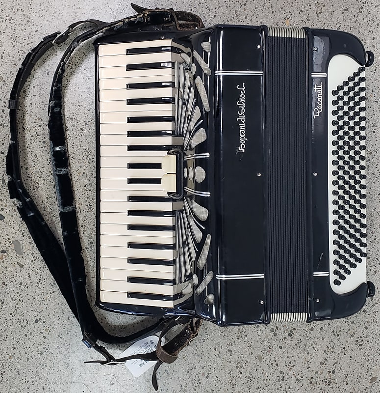 V.SOPRANI DI SILVIO Recanati アコーディオン Recanati V. Sopranai Di Silvio 1950's Black | Reverb