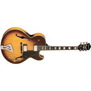 Washburn J3TSK Jazz Florentine Cutaway Electric Guitar Tobacco