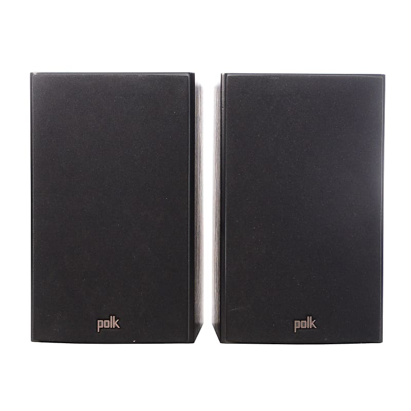 Polk Audio 2024 T-15 Bookshelf Speakers Pair Black Pre Owned, sound good!