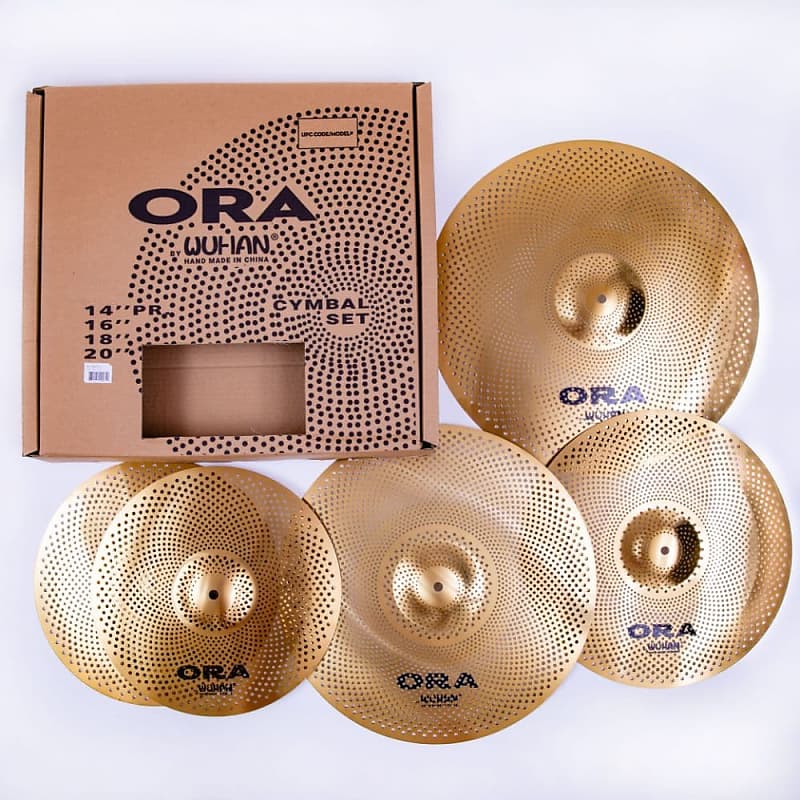 Wuhan Ora Low Volume Cymbal Box Set image 1