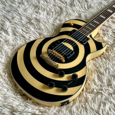 Rare Epiphone Les Paul Zakk Wylde Buzzsaw Guitar with EMG HZ