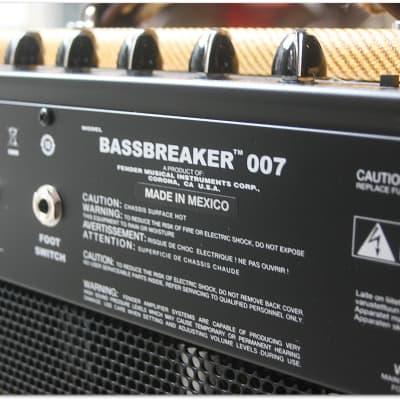 Fender "Bassbreaker 007 Limited Edition Tweed" image 9