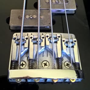 Yamaha BB300 Bass -- Upgraded Roller Bridge; Added Bridge Pickup & PU Selector; Exc Cond; w/ TKL HSC image 15