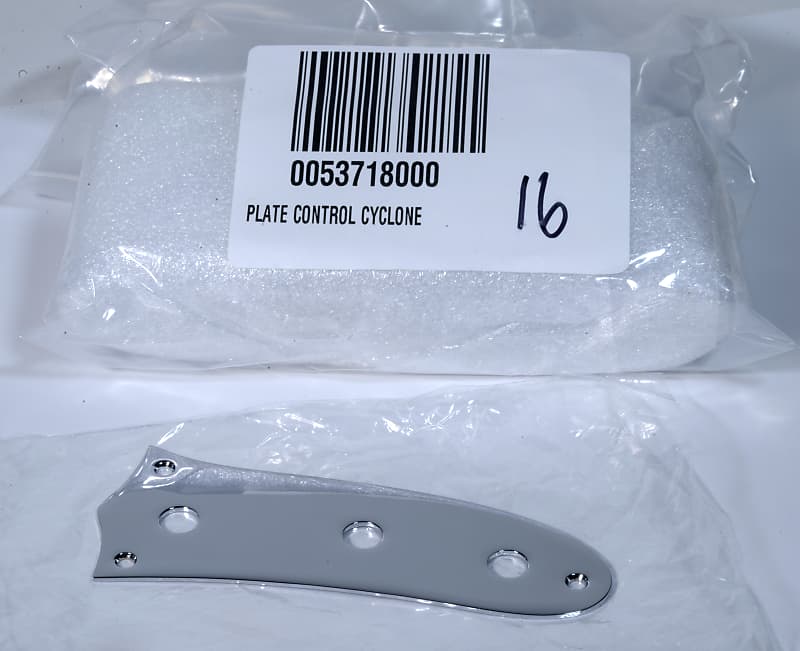 Genuine Fender Cyclone And Mustang Guitar Control Plate 0053718000 image 1