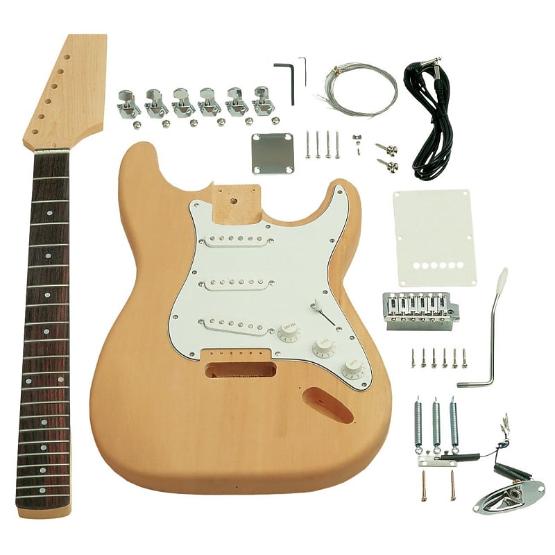 Saga ST-10 Electric Guitar Kit Stratocaster Style image 1