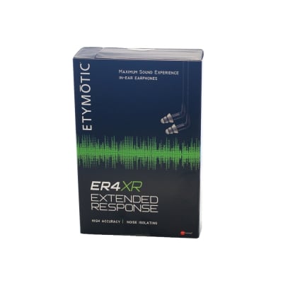ETYMOTIC ER4XR Extended Low End Reference In-Ear Monitor with Tips and Case image 5