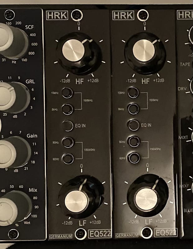HRK EQ 522 500 Series Germanium Stereo Pair Reverb UK