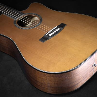 Dowina Rustica DC Acoustic Guitar (Dreadnaught Cutaway) image 7
