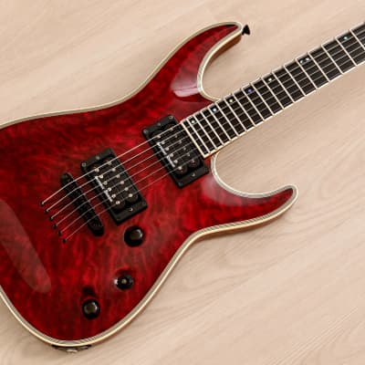2015 Edwards by ESP E-HR-145NT/QM Black Cherry HH w/ Seymour