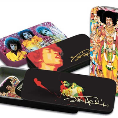 Jim Dunlop Jimi Hendrix Collector Tin - Frontline Montage image 2