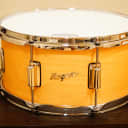 Rogers 6.5x14" PowerTone Snare Drum in Natural Satin