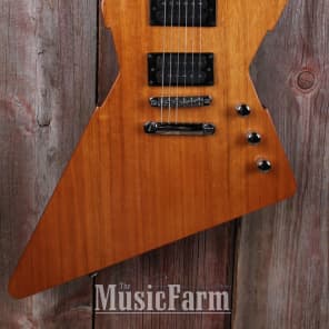Peavey Rotor EXP Solid Body Electric Guitar Explorer Style Natural