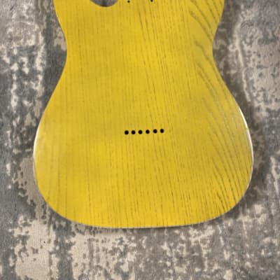 Warmtone Custom Guitar Body Telecaster “SpongeBob” Tele image 3