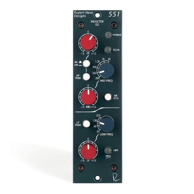 Rupert Neve Designs 551 500 Series 3-Band Inductor Equalizer Module image 11