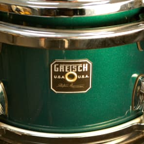 Gretsch 22/10/12/14" Steve Ferrone Drum Set - Caddy Green imagen 7